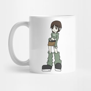 Anime cartoony girl y2k-3 Mug